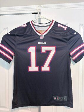 Josh Allen #17 Buffalo Bills Nike Dri-FIT Jersey Blue Men’s Size Large